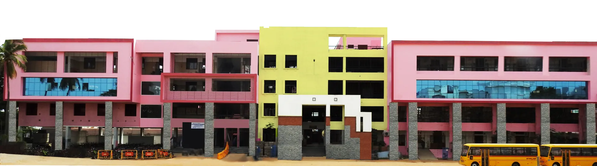 Front elevation view of SMBM Matric